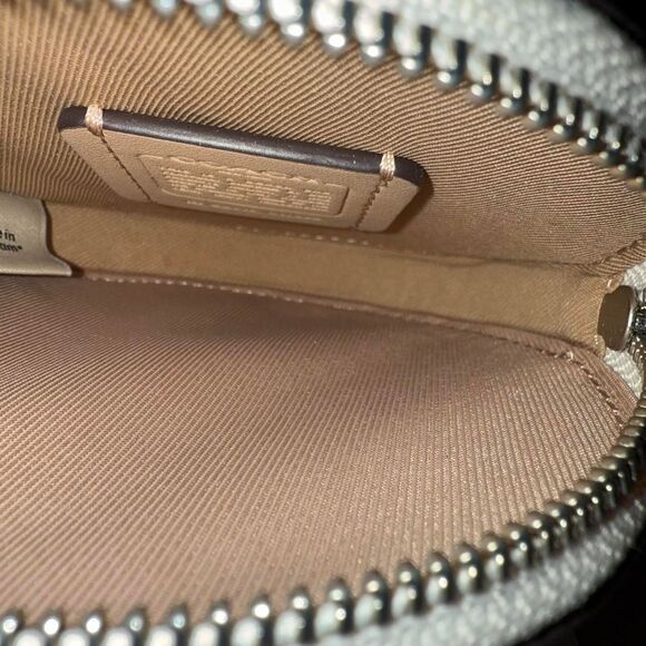 Coach Halloween Graphic Ghost Coin Case - Picture 5 of 6